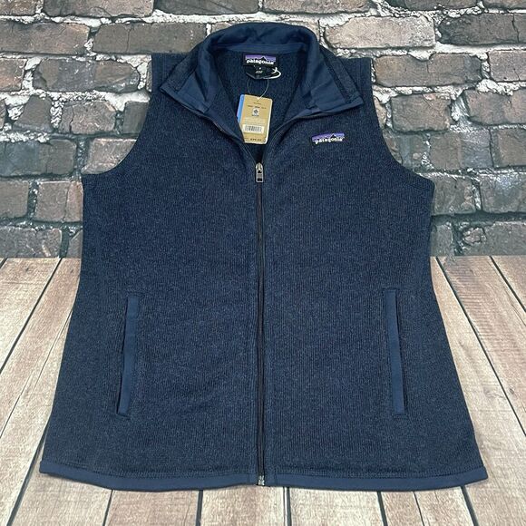 Patagonia Better Sweater Full Zip Fleece Vest Womens Small Slim Fit New With Tag - Picture 2 of 13